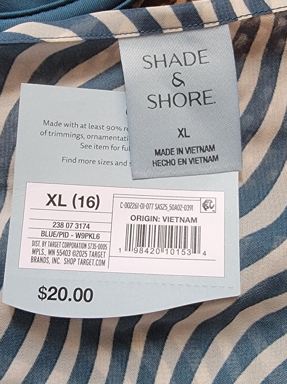 New Women's Old Navy Blue Underwire Bikini Set with matching Sarong Cover - Picture 4 of 4